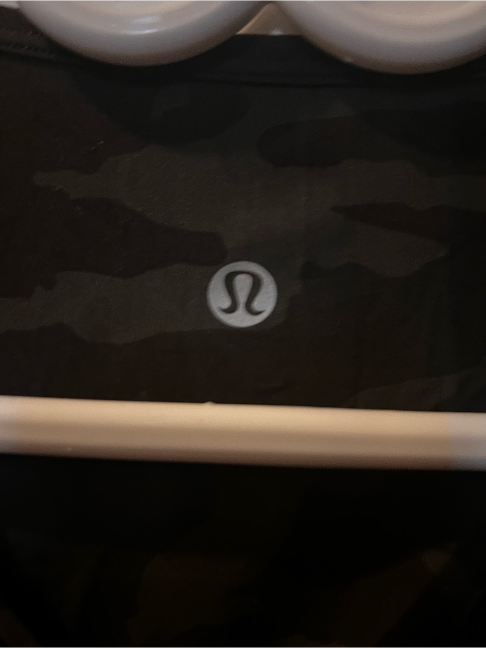 lululemon athletica Woman’s Green and Black Camo Athletic Top